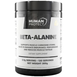 Beta-Alanine Powder - Неовкусен 300 г | Human Protect