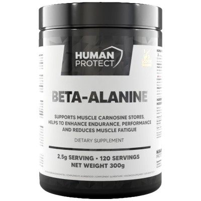 Beta-Alanine Powder - Неовкусен 300 г | Human Protect