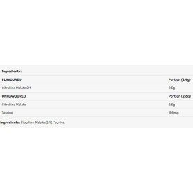Citrulline Malate Powder - Зелена ябълка 300 г | Human Protect