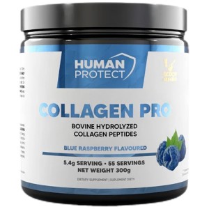 Collagen Pro | Collagen Peptides - Синя малина 300 г | Human Protect