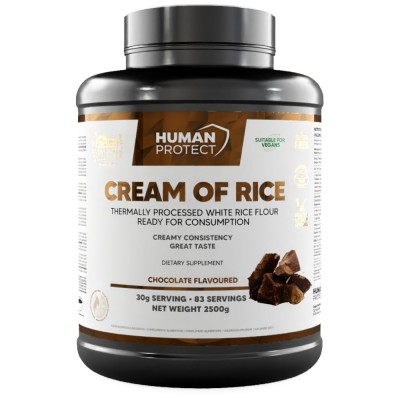 Cream of Rice | Complex Carbohydrate - Шоколад 2500 г | Human Protect