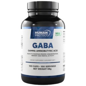 GABA 750 mg - 100 капсули | Human Protect