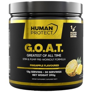 G.O.A.T | Stim & Pump Pre-Workout - Ананас 390 г | Human Protect