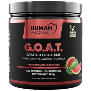 G.O.A.T | Stim & Pump Pre-Workout - Диня 390 г | Human Protect