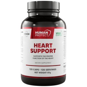 Heart Support | Proper Heart Function Support - 120 капсули | Human Protect