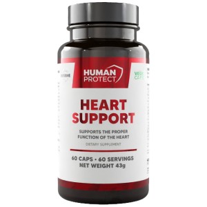Heart Support | Proper Heart Function Support - 60 капсули | Human Protect