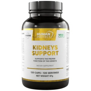 Kidneys Support | Proper Kidney Function Support - 120 капсули | Human Protect