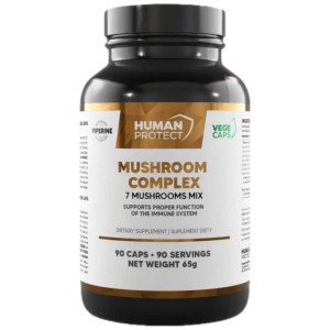 Mushroom Complex | Mix of 7 Mushrooms - 90 капсули | Human Protect Mushroom Complex | Mix of 7 Mushrooms - 90 капсули | Human Protect