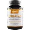Omega 3-6-9 | with Fish Oil, Flax Oil & Sunflower Oil - 100 капсули | Human Protect