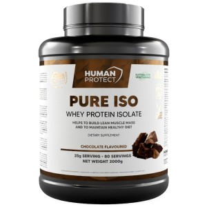 Pure Iso | Whey Protein Isolate - Шоколад 2000 г | Human Protect