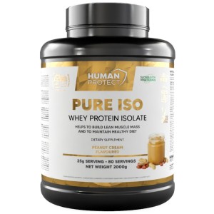 Pure Iso | Whey Protein Isolate - Фъстъчен Крем 2000 г | Human Protect