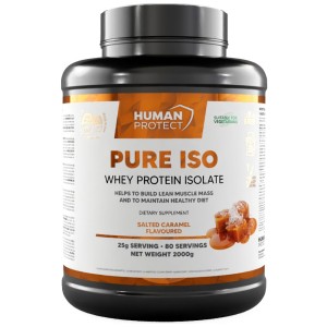 Pure Iso | Whey Protein Isolate - Солен карамел 2000 г | Human Protect