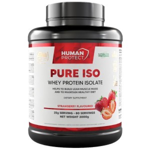 Pure Iso | Whey Protein Isolate - Ягода 2000 г | Human Protect