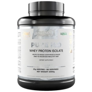 Pure Iso | Whey Protein Isolate - Неовкусен 2000 г | Human Protect
