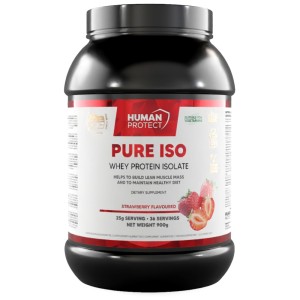 Pure Iso | Whey Protein Isolate - Ягода 900 г | Human Protect