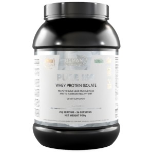 Pure Iso | Whey Protein Isolate - Неовкусен 900 г | Human Protect