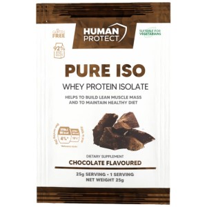 Pure Iso | Whey Protein Isolate - Шоколад 25 г | Human Protect