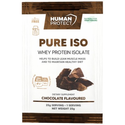 Pure Iso | Whey Protein Isolate - Шоколад 25 г | Human Protect