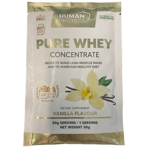 Pure Whey Concentrate - Ванилия 30 г | Human Protect