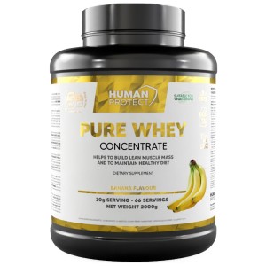 Pure Whey Concentrate - Банан 2000 г | Human Protect