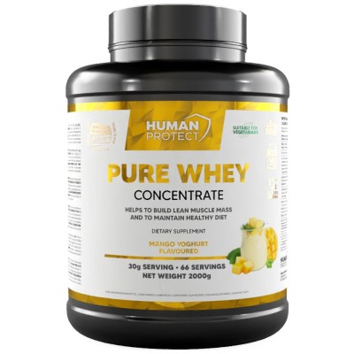 Pure Whey Concentrate - Манго Йогурт 2000 г | Human Protect