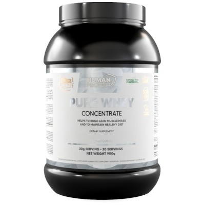 Pure Whey Concentrate - Неовкусен 900 г | Human Protect Pure Whey Concentrate - Неовкусен 900 г | Human Protect
