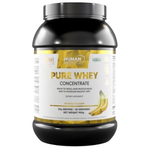 Pure Whey Concentrate - Банан 900 г | Human Protect