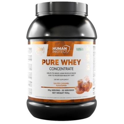 Pure Whey Concentrate - Солен карамел 900 г | Human Protect