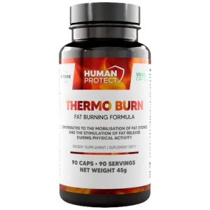 Thermo Burn | with Synephrine & N-Acetyl L-Tyrosine - 90 капсули | Human Protect