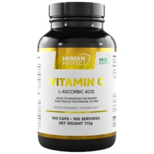 Vitamin C 1000 mg - 100 капсули | Human Protect