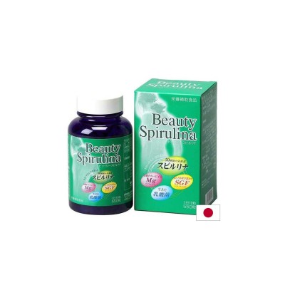 Beauty Spirulina, 550 таблетки | Japan Algae