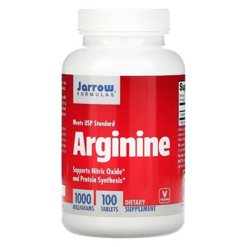Arginine 1000 мг 100 таблетки | Jarrow Formulas