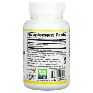 Ashwagandha 300 мг 120 веге капсули | Jarrow Formulas