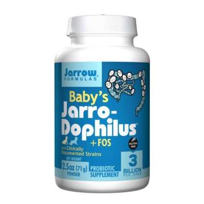 Babys Jarro Dophilus 71 гр | Jarrow Formulas Повишава производството на полезни бактерии Унищожава вредните бактерии Против инфекции Спомага храносмилатената функция При атопичен дерматит С Babys Jarro Dophilus 71 гр | Jarrow Formulas Повишава производств
