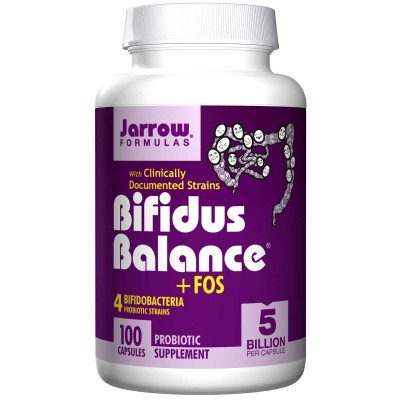 Bifidus Balance FOS 100 капсули | Jarrow Formulas Укрепва организма Възстановява чревната микрофлора Понижава нивото на холестерол Намалява риска от ракови заболявания Спомага обмена на веществата Bifidus Balance FOS 100 капсули | Jarrow Formulas Укрепва 