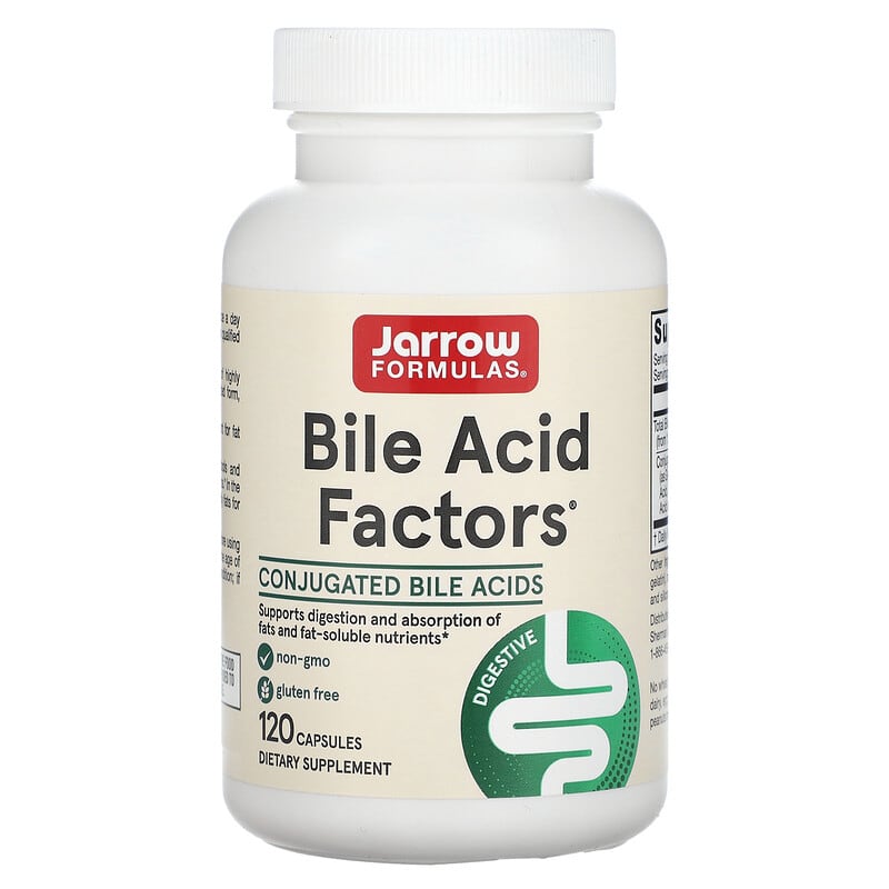 Bile Acid Factors 120 капсули | Jarrow Formulas