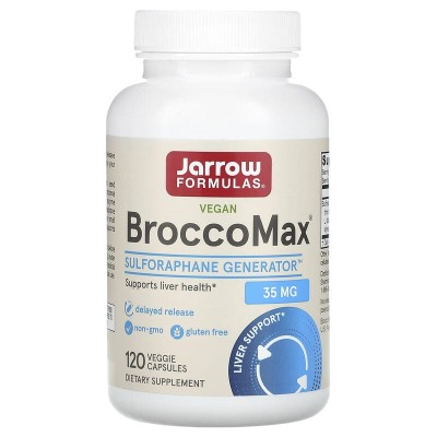 BroccoMax 35 мг 120 веге капсули | Jarrow Formulas BroccoMax 35 мг 120 веге капсули | Jarrow Formulas