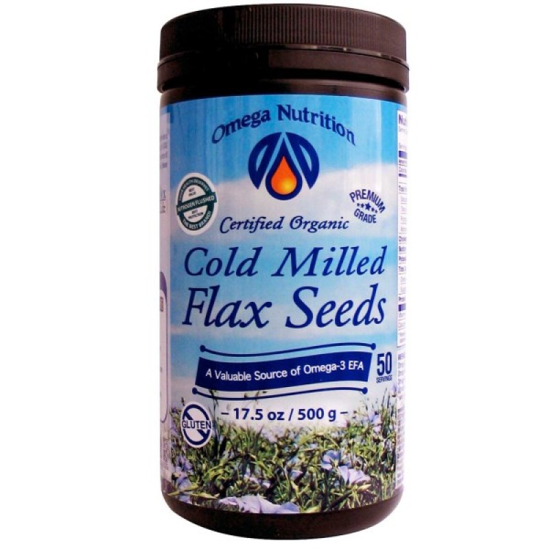 Cold Milled Flax seeds 500 гр | Jarrow Formulas
