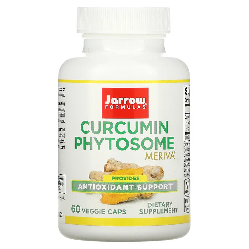 Curcumin Phytosome with Meriva 500 мг 60 веге капсули | Jarrow Formulas