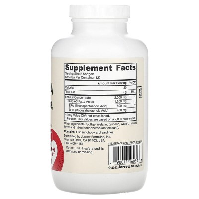 EPA-DHA Balance 600 мг Омега-3 240 гел-капсули | Jarrow Formulas EPA-DHA Balance 600 мг Омега-3 240 гел-капсули | Jarrow Formulas Без мирис Повишава мозъчната функция Насърчава здравето на сърдечно-съдовата система EPA-DHA Баланс с 600 мг Омег EPA-DHA Balance 600 мг Омега-3 240 гел-капсули | Jarrow Formulas Без мирис Повишава мозъчната функция Насърчава здравето на сърдечно-съдовата система EPA-DHA Баланс с 600 мг Омега-3 дражета е на прекрасна EPA-DHA Balance 600 мг Омега-3 240 гел-капсули | J