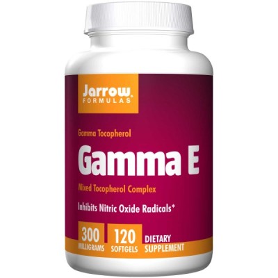 Gamma E 300 мг 120 гел-капсули | Jarrow Formulas Мощен антиоксидант Против нервни разстройства Подобрява състоянието на кожата Спомага обмяната на веществата Стимулира имунитета Влияе благо Gamma E 300 мг 120 гел-капсули | Jarrow Formulas Мощен антиоксида