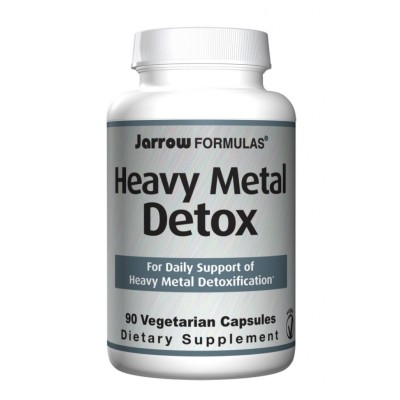 Heavy Metal Detox 750 мг 90 капсули | Jarrow Formulas За елиминиране на отрови и тежки метали от тялото Подпомага обмена на вещества Действа положително на перисталтиката на червата Подходящо за хора, Heavy Metal Detox 750 мг 90 капсули | Jarrow Formulas 