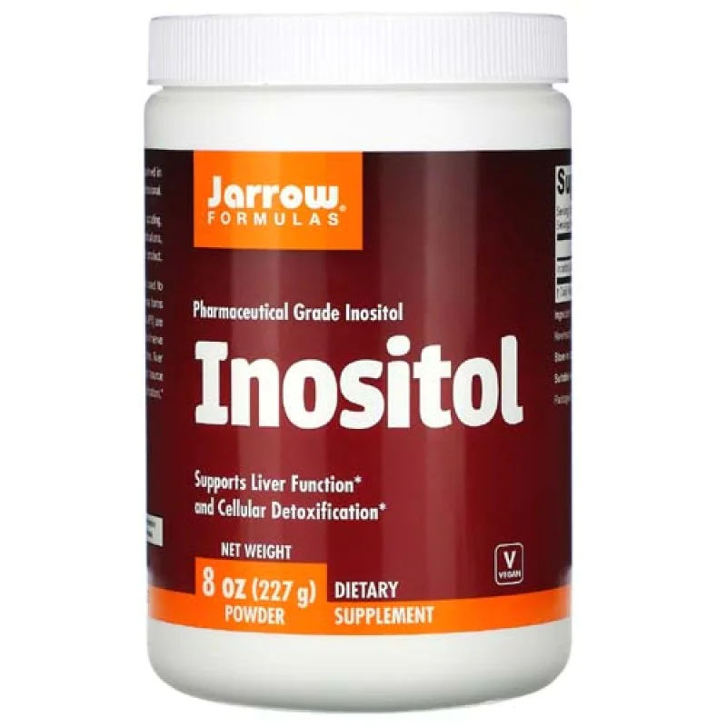 Inositol Powder (Инозитол на прах) 227 гр | Jarrow Formulas Inositol Powder (Инозитол на прах) 227 гр | Jarrow FormulasПодпомага чернодробната функция и клетъчната детоксикация
Подпомага функцията на нервната система
Подходящ за вегетарианци и Inositol Powder (Инозитол на прах) 227 гр | Jarrow Formulas Подпомага чернодробната функция и клетъчната детоксикация Подпомага функцията на нервната система Подходящ за вегетарианци и вегани Инозитол на П Inositol Powder (Инозитол на прах) 227 гр | Jarro