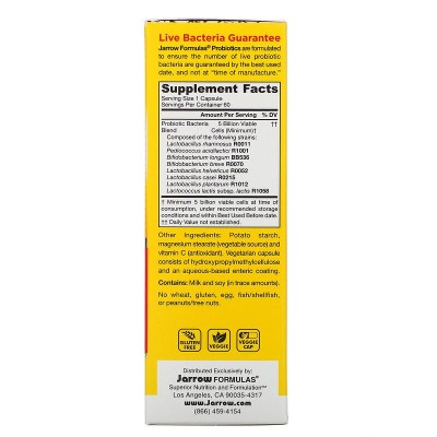 Jarro-Dophilus EPS Digestive Probiotic 5 Billion 60 капсули | Jarrow Formulas Jarro-Dophilus EPS Digestive Probiotic 5 Billion 60 капсули | Jarrow Formulas Предпазва от неприятни състояния като запек или диария Грижи се за здравето на стомаха По Jarro-Dophilus EPS Digestive Probiotic 5 Billion 60 капсули | Jarrow Formulas Предпазва от неприятни състояния като запек или диария Грижи се за здравето на стомаха Поддържа здравето на пикочните пътища Ja Jarro-Dophilus EPS Digestive Probiotic 5 Billion