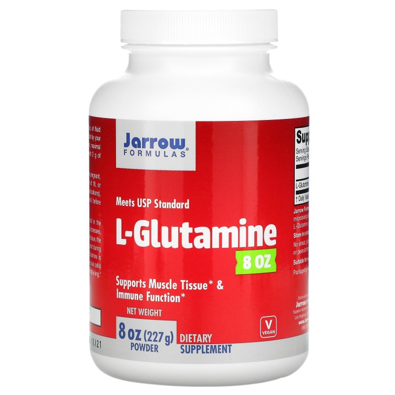 L-Glutamine Powder 227 гр | Jarrow Formulas