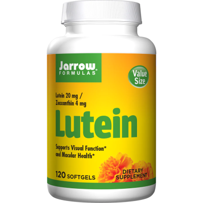 Lutein 20 мг 120 гел-капсули | Jarrow Formulas За перфектно зрение За добро здраве на очите Предпазва от очни патологии Препоръчително за хора в напреднала възраст Бори се със свободните форми на кислор Lutein 20 мг 120 гел-капсули | Jarrow Formulas За пе