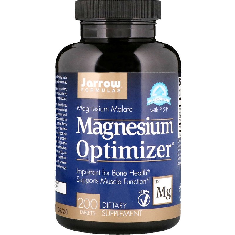 Magnesium Optimizer 200 таблетки | Jarrow Formulas