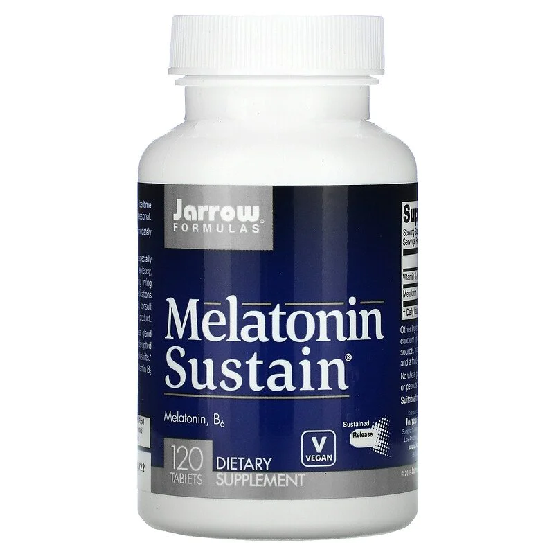 Melatonin Sustain 120 таблетки | Jarrow Formulas Melatonin Sustain 120 таблетки | Jarrow Formulas