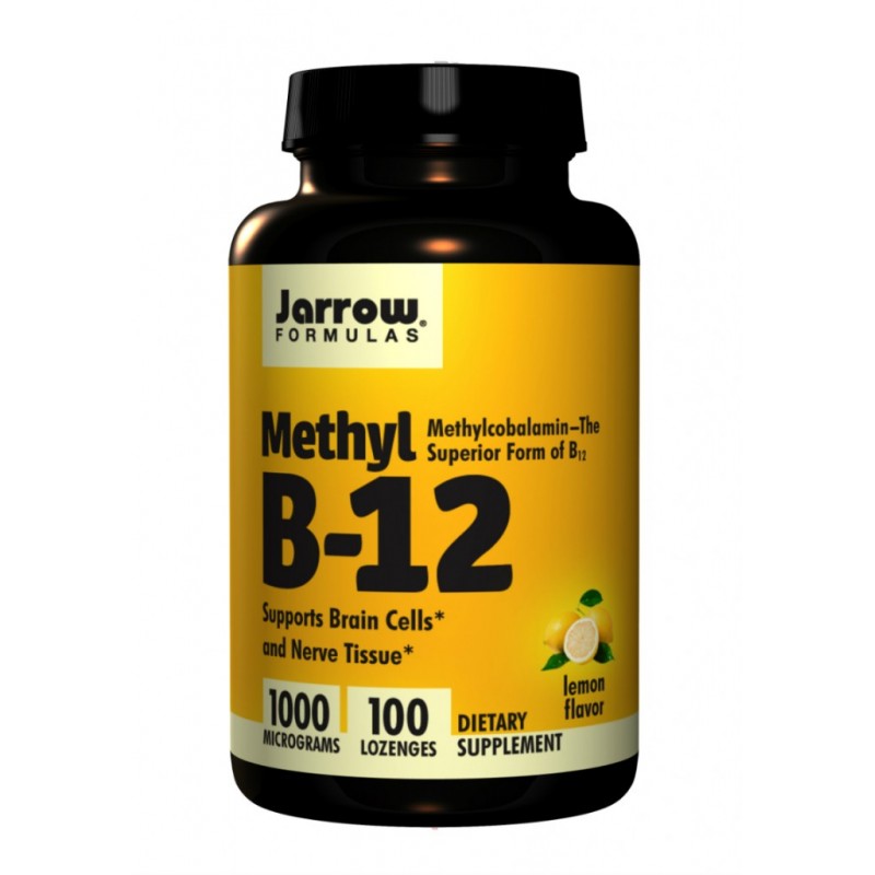 Methyl B12 Methylcobalamin 1000 мкг 100 таблетки | Jarrow Formulas
