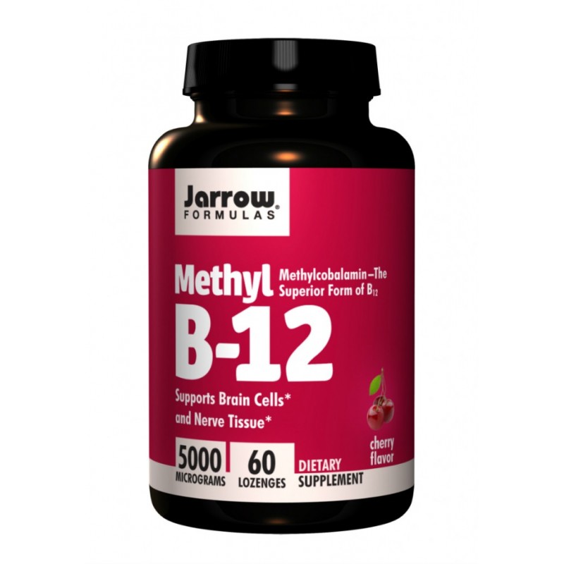 Methyl B12 Methylcobalamin 5000 mcg 60 таблетки | Jarrow Formulas